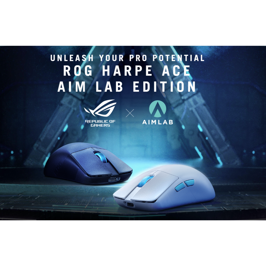 Asus ROG Harpe Ace Aim Lab Edition WHITE Gaming Mouse P713