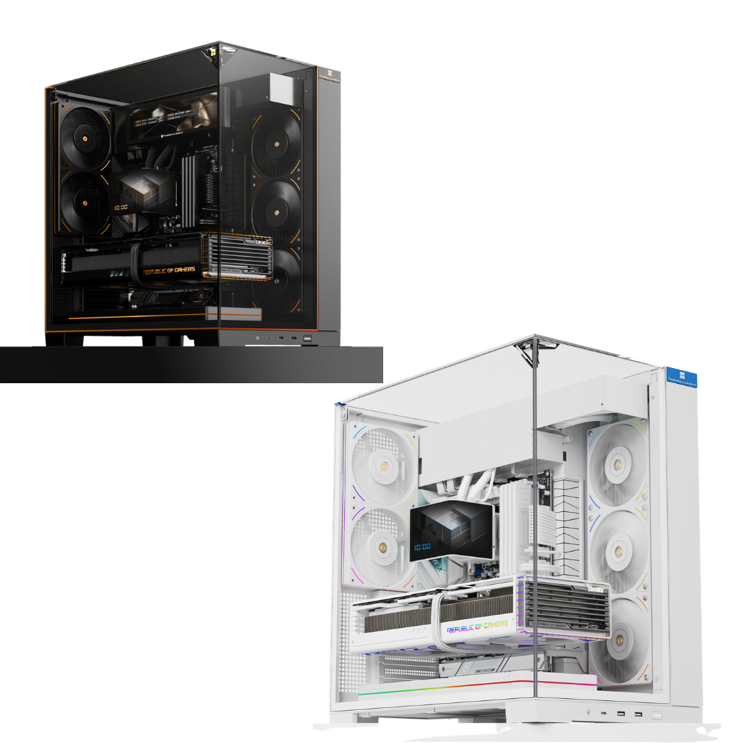 Thermalright TL-A70 Vision Panoramic ATX Case (Black | White)