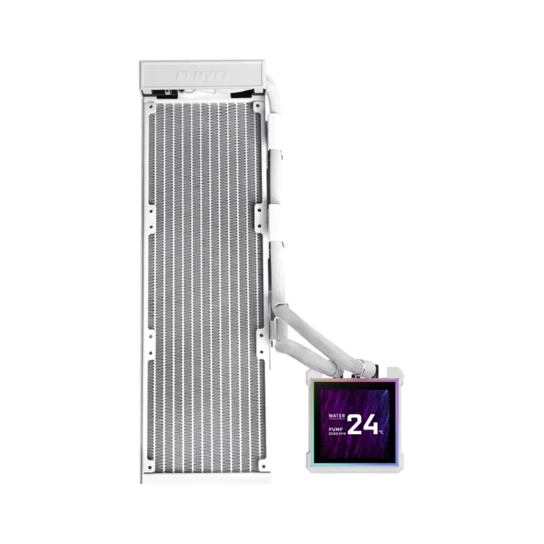 Lian Li HydroShift II LCD-S 360N 360mm AIO LC Cooler LCD Display Non-Fan ( Black G89.GHS2LCDS36NB.00 | White G89.GHS2LCDS36NW.00 )
