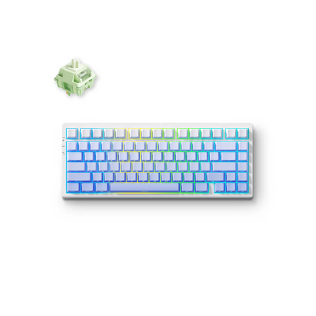 MCHOSE G75 Pro Tri-mode Gasket Structure (Matcha Latte Switch V2) Gaming Mechanical Keyboard - 8000mAh Battery