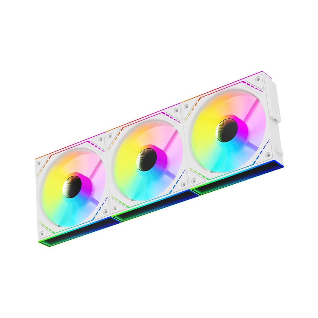 Thermalright TL-M12Q-S X3 3-Pack ARGB Block Splicing Fan (Black | White)