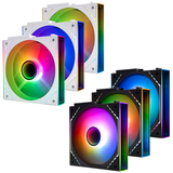 Thermalright TL-M12Q-S X3 3-Pack ARGB Block Splicing Fan (Black | White)