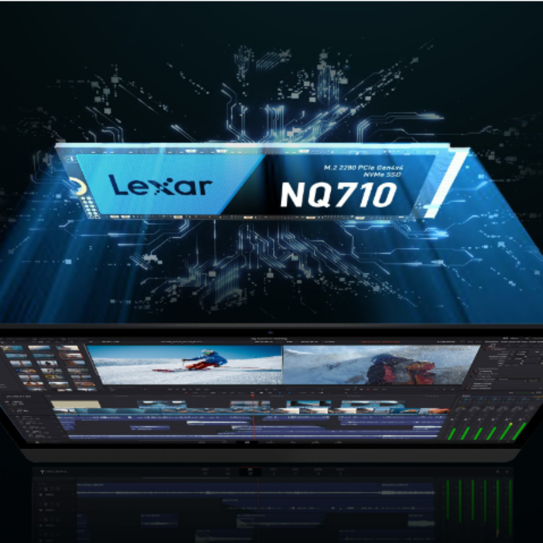 Lexar NQ710 M.2 500GB NVMe SSD Gen4 LNQ710X500G-RNNNG