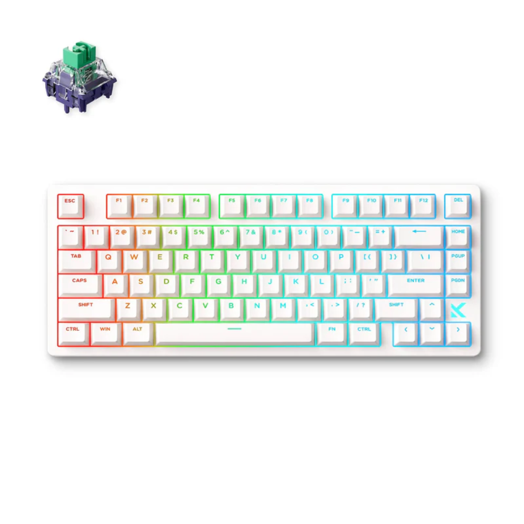 MCHOSE Jet 75 Hall Effect (Kailh Magnetic God Switch / Starburst Magnetic Switch) Gaming Keyboard - 75% Layout Wired