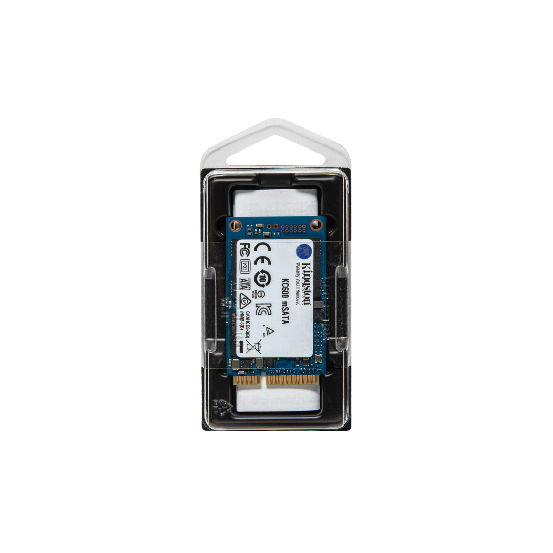 Kingston KC600 mSATA 2.5" SATA III 3D TLC NAND Internal SSD Drive ( SKC600MS/1024G - SKC600MS/512G )