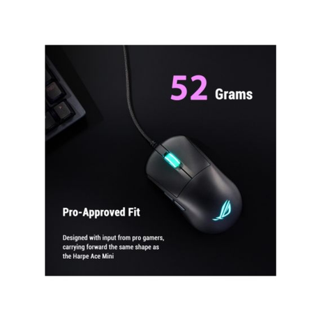 Asus ROG Harpe Mini Core Wired Gaming Mouse Black P524