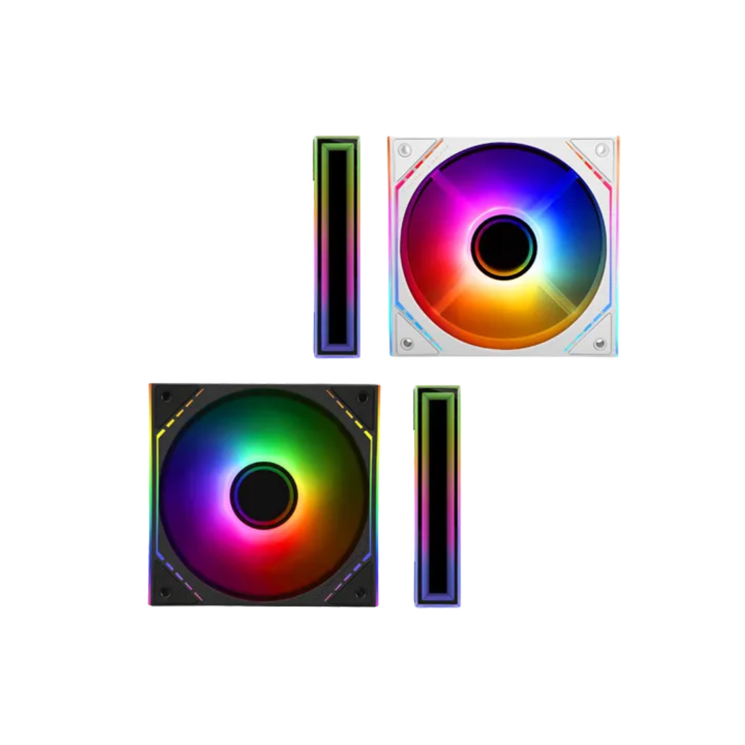 Thermalright TL-M12-S X3 3-Pack ARGB Fan (BLACK/WHITE)