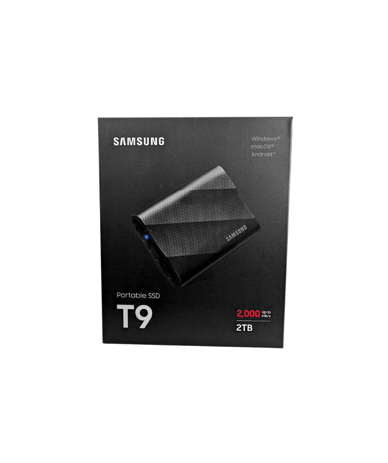 Samsung T9 Portable 2TB SSD Black MU-PG2T0B/WW