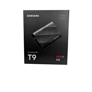 Samsung T9 Portable 2TB SSD Black MU-PG2T0B/WW