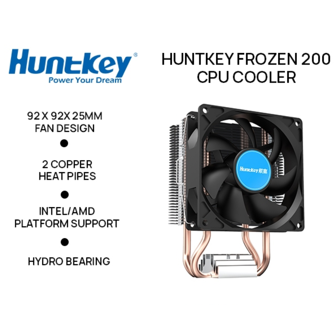 Huntkey Frozen 200 120mm CPU Air Cooler