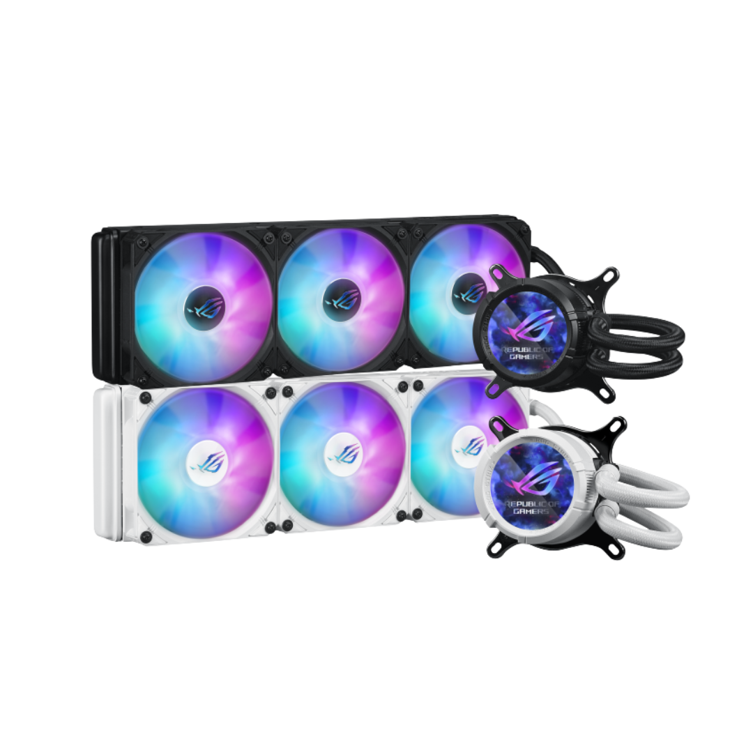 Asus ROG Strix LC III 360 ARGB LCD CPU Liquid Cooler (Black | White)