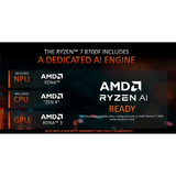 AMD Ryzen 7 8700F (AM5) Processor 8-Core 16-Threads MPK