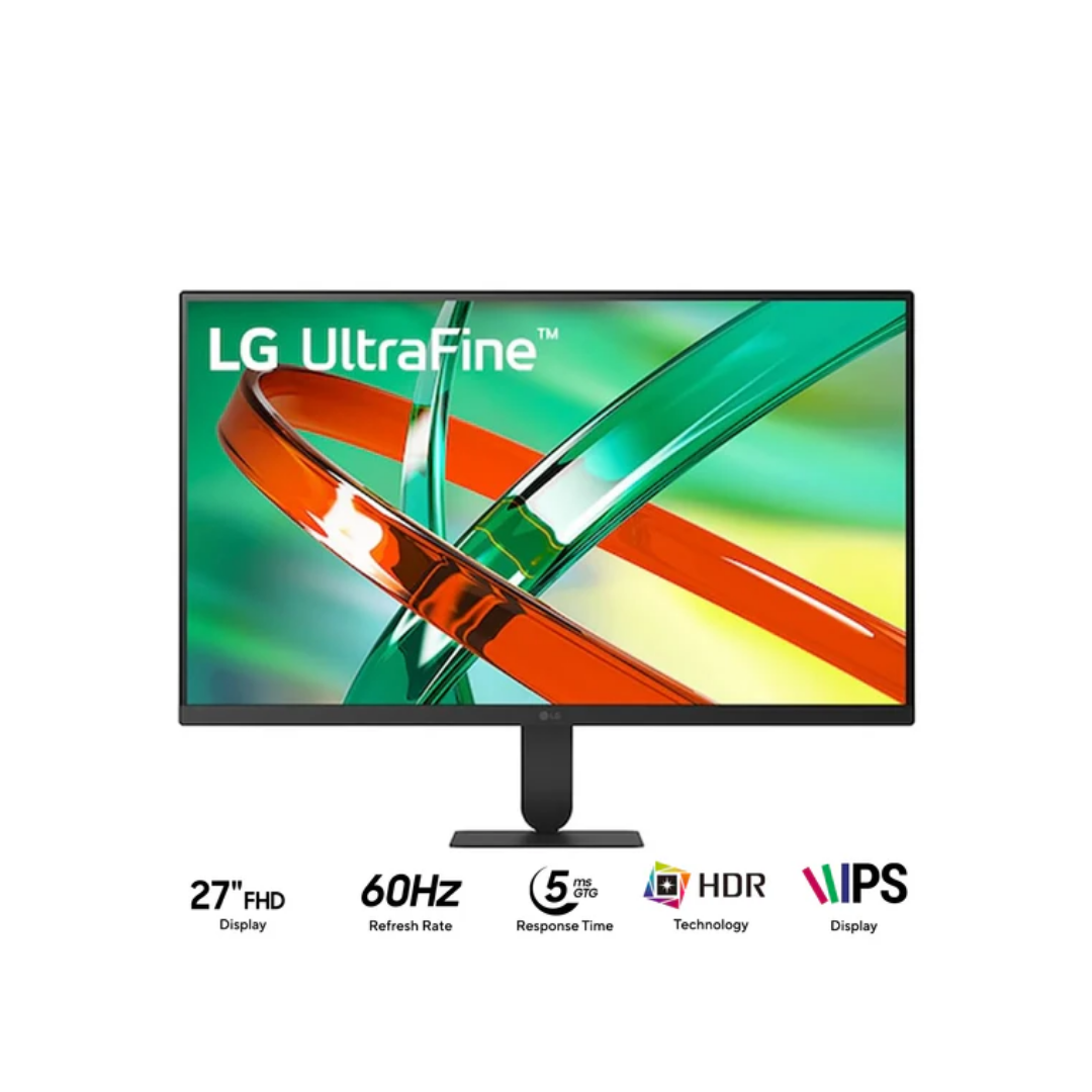 LG UltraFine 27U711B-B 27" IPS 60Hz 4K 3840x2160 5ms GTG Monitor with Tilt Adjustment