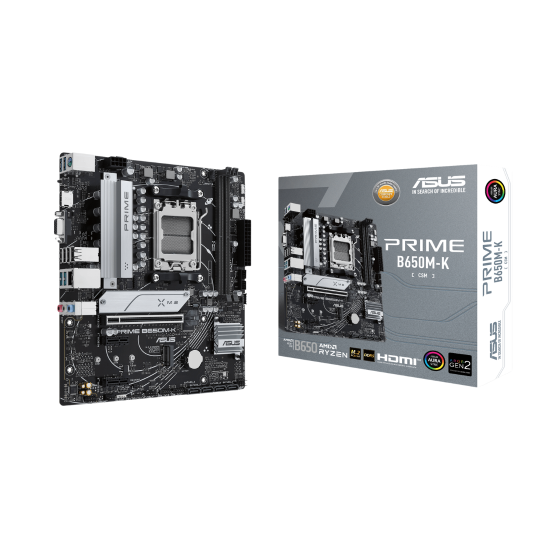 Asus Prime B650M-K DDR5 AM5 Motherboard