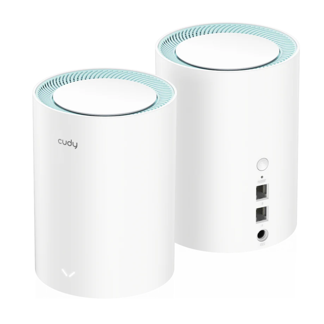 Cudy M1300 (2 Pack) AC1200 WIFI Gigabit Mesh Solution Router