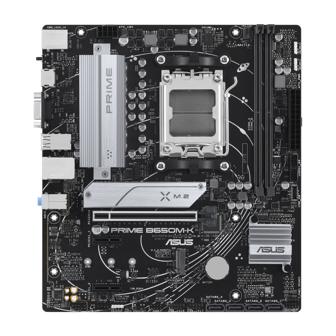 Asus Prime B650M-K DDR5 AM5 Motherboard