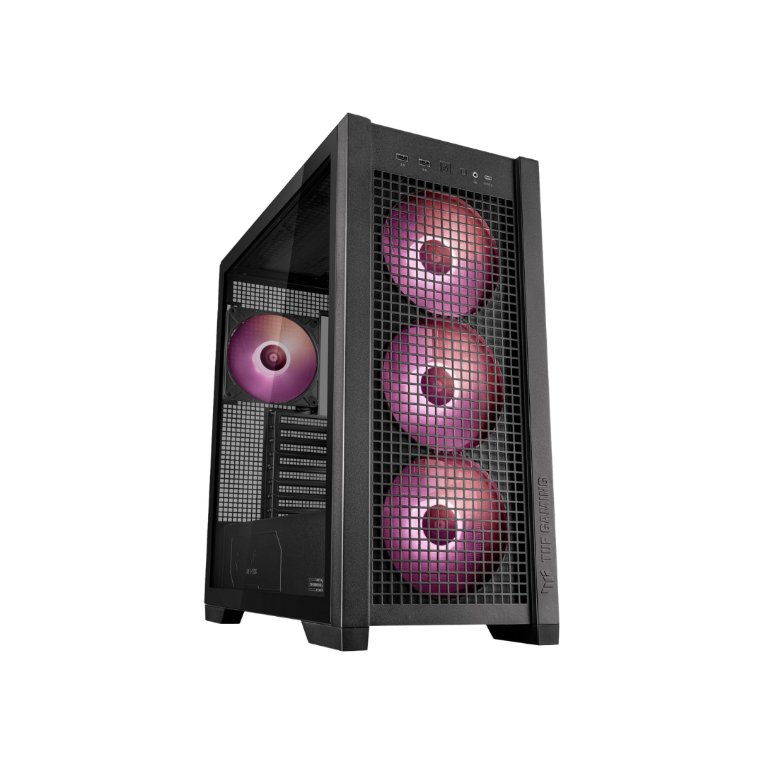 Asus TUF Gaming GT302 TG ATX Mid-Tower Case (4x140mm ARGB)