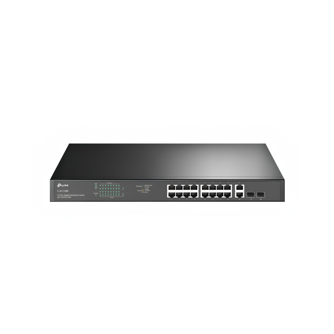 Tp-Link TL-SG1218MP 18-Port Gigabit Rackmount Switch with 16 PoE+
