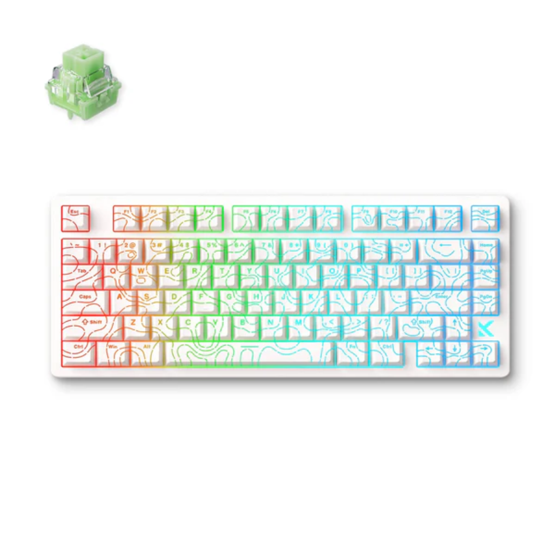 MCHOSE Jet 75 Hall Effect (Kailh Magnetic God Switch / Starburst Magnetic Switch) Gaming Keyboard - 75% Layout Wired