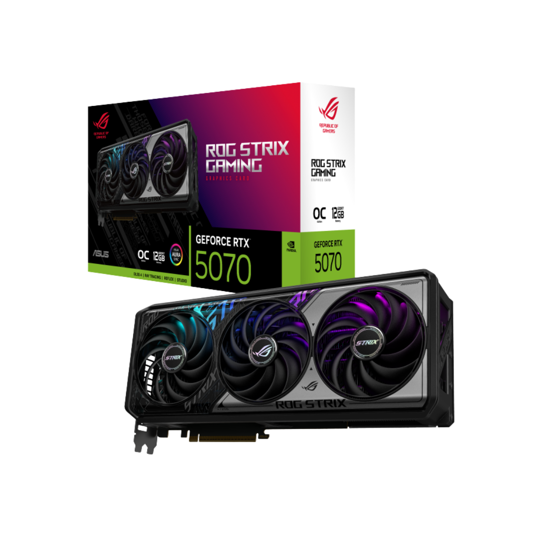 ASUS ROG Strix RTX 5070 12GB OC GDDR7 Graphics Card ROG-STRIX-RTX5070-O12G-GAMING
