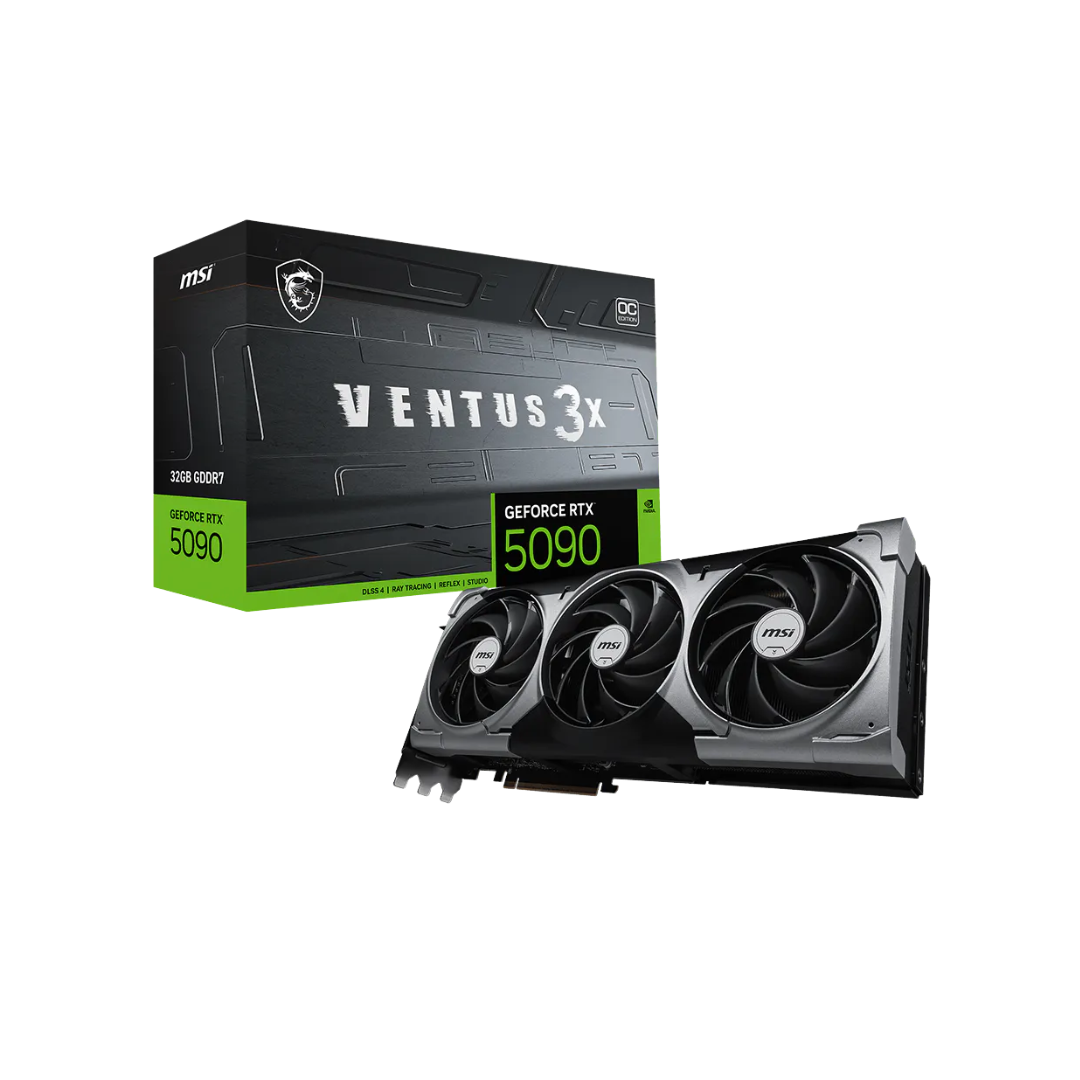 MSI RTX 5090 Ventus 3X OC 32GB GDDR7 Graphics Card