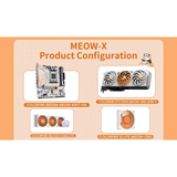 Colorful Colorfire MEOW X Set ( mATX Case ) | B850M-A DDR5 AM5 | RTX 5060 8GB-V GDDR7 | BELCED II 360 LITE ARGB AIO | 3x HQ 12 LITE 120mm Reversed ARGB Fan