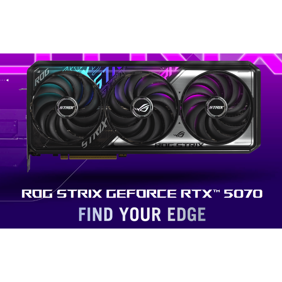 ASUS ROG Strix RTX 5070 12GB OC GDDR7 Graphics Card ROG-STRIX-RTX5070-O12G-GAMING