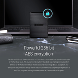 Transcend 1TB USB 3.1 Gen 2 USB Type-C ESD270C Portable Solid State Drive - TS1TESD270C