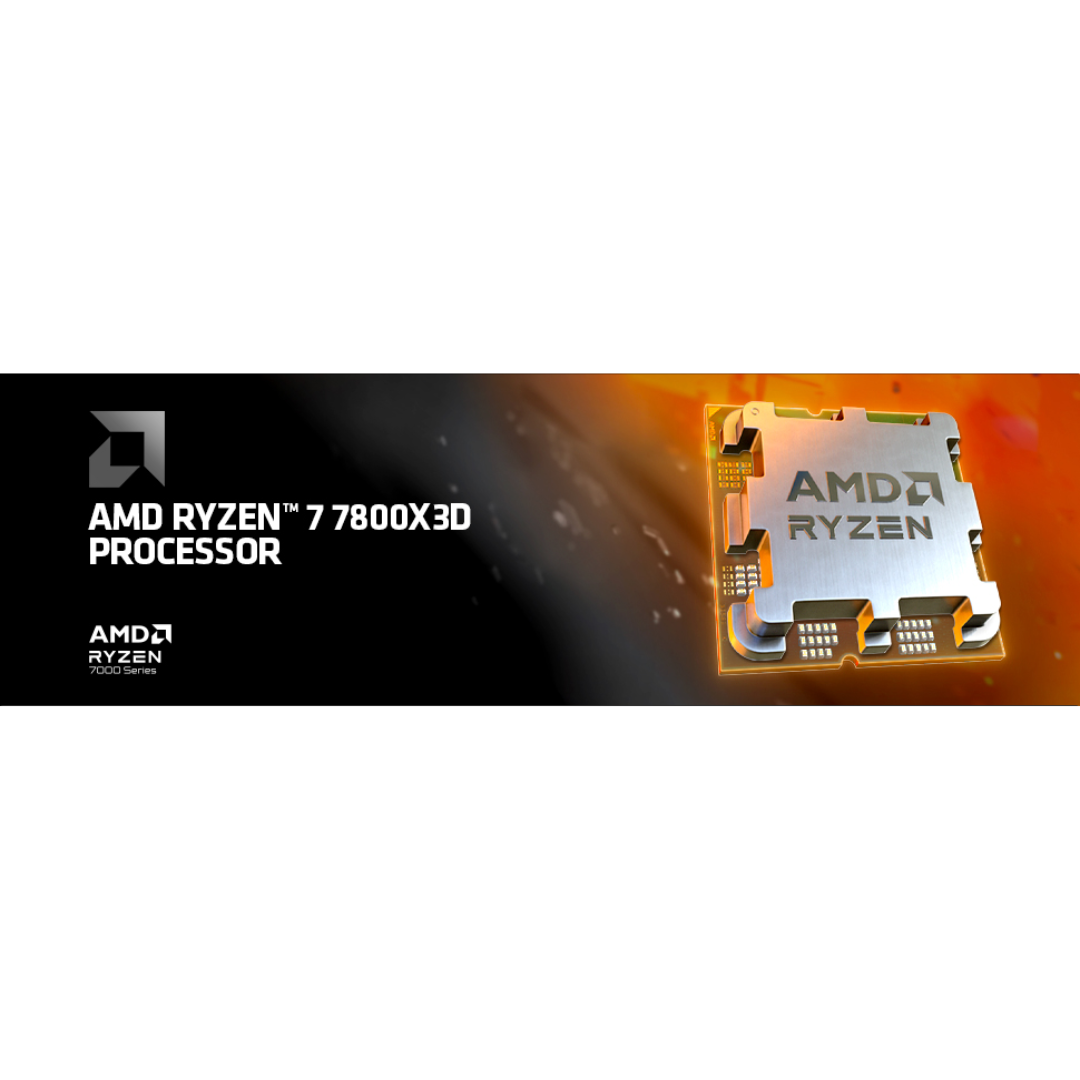 AMD Ryzen 7 7800X3D 4.2-5.0GHz 8-Core 16Threads Processor (Tray)