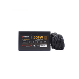 InPlay GS550 Ultra Black RGB 550W True Rated 80+ Bronze Power Supply