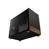 Gamdias Athena M4M Wood Mini Tower mATX TG Case w/ 3x120mm Fan