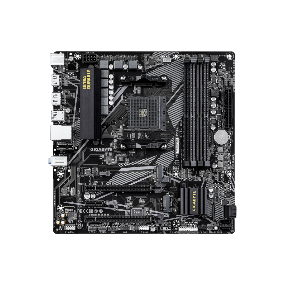 Gigabyte B550M DS3H R2 (AM4) Motherboard