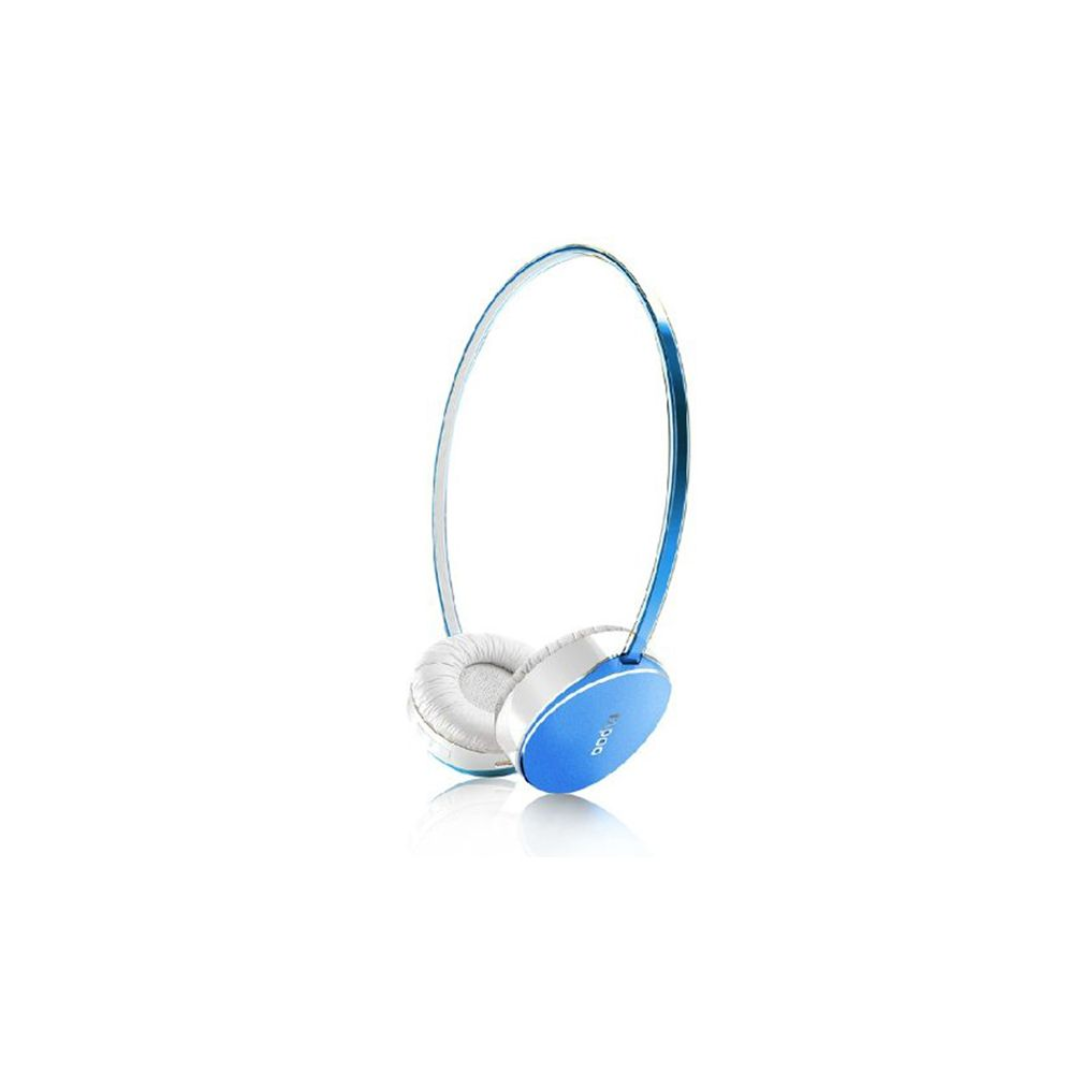 Rapoo S500 Bluetooth V4.0 Over the Ear Headphone w/ Microphone / Micro USB (Blue)