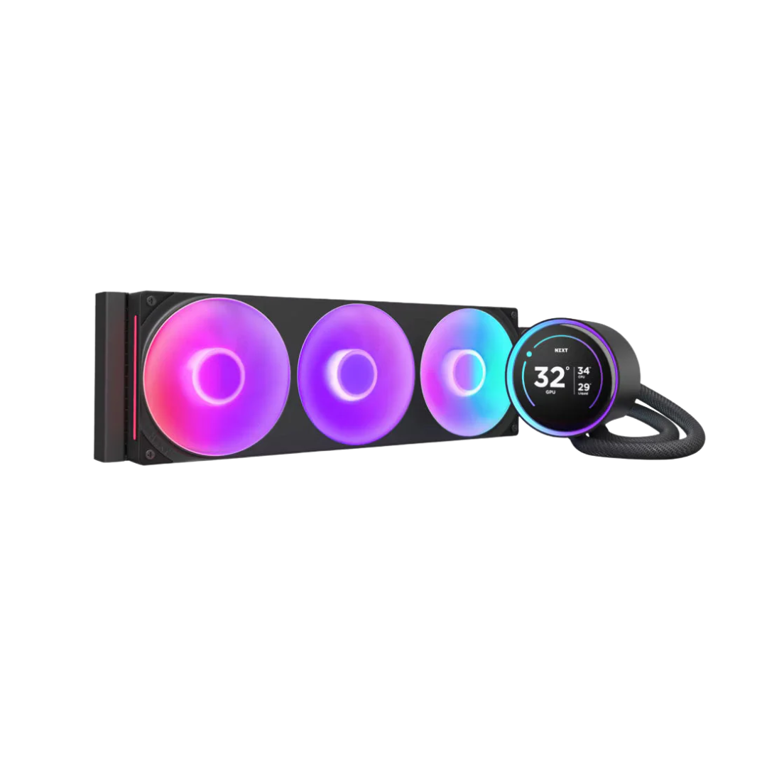 NZXT Kraken Elite 360 V2 RGB Black 360mm CPU AIO Cooler RL-KR36E-B2
