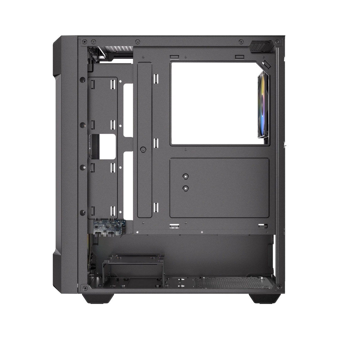 Okinos Cypress 5 ARGB Mid-Tower ATX TG Gaming PC Case w/ 4x120mm ARGB Fans