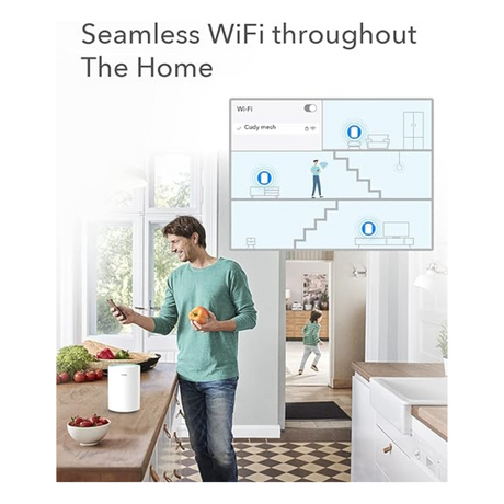 Cudy M1200 (3 PACK) AC1200 Mesh WIFI Solution Router