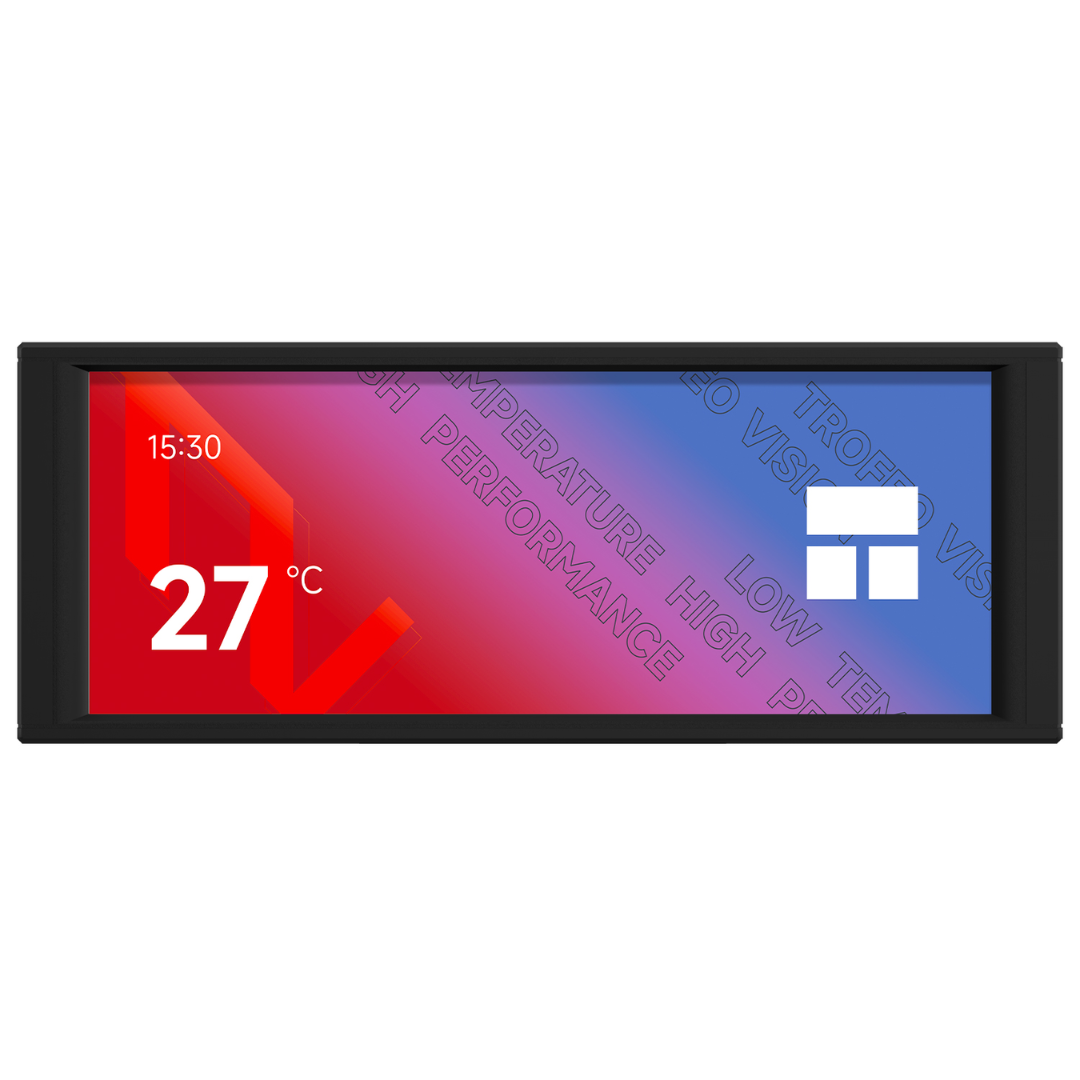 Thermalright Trofeo Vision LCD ( Black | White ) – DynaQuest PC