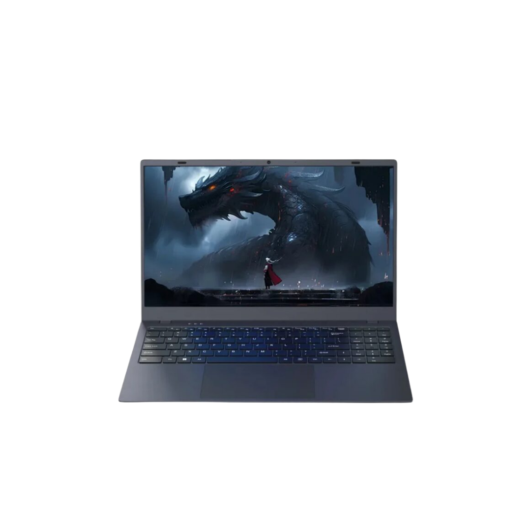 Ningmei NLR500-R74165 (Grey Black) Laptop 15.6″ FHD IPS | R5 7430U | 16GB DDR4 RAM | 512GB NVMe | Radeon Graphics | Windows 11 Home | Mouse + Mousepad + Sleeve