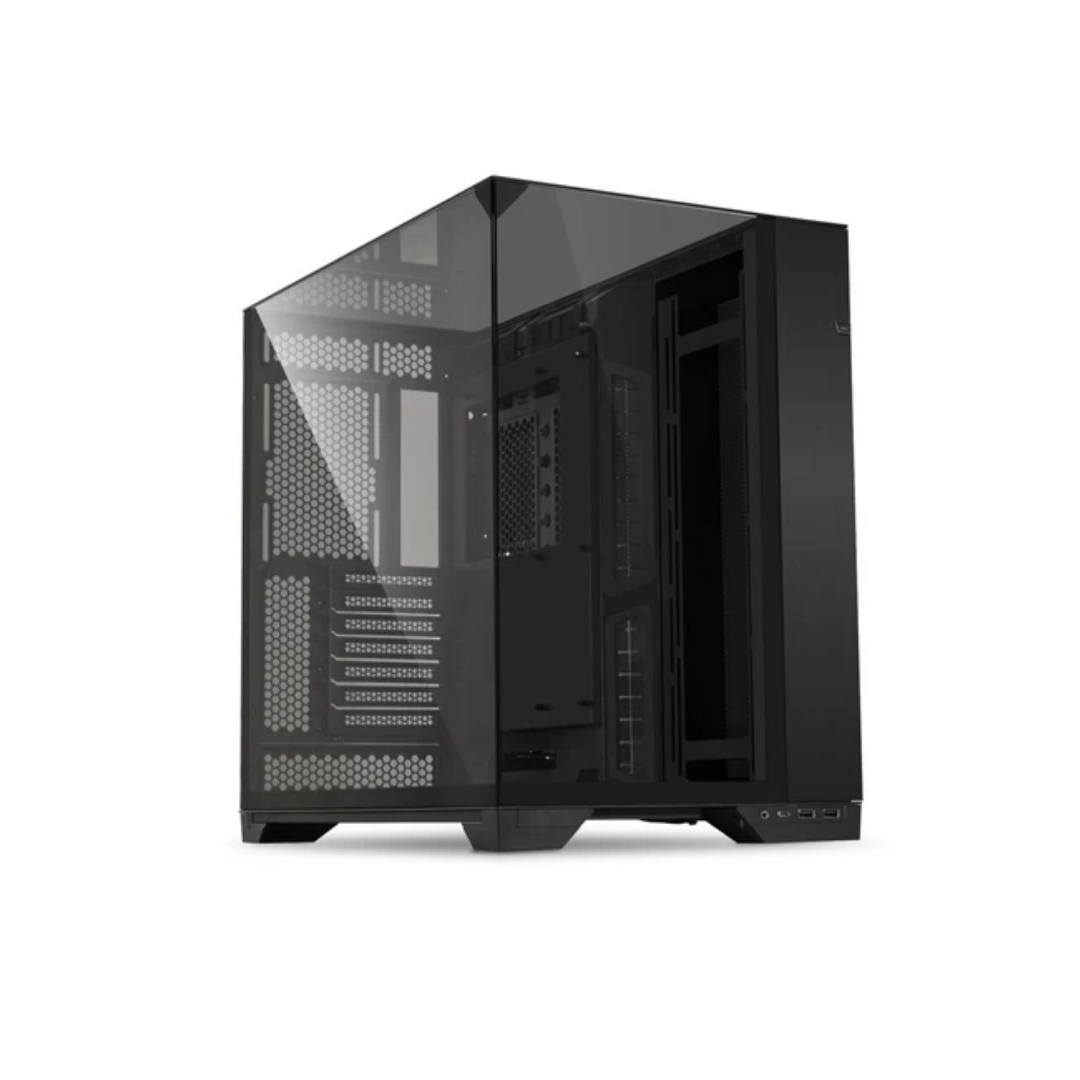 Lian Li O11 Vision Chrome Black ATX PC Case – DynaQuest PC