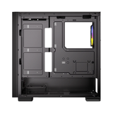 Okinos 612 ARGB Mid-Tower ATX TG Gaming PC Case w/ 4x120MM ARGB Fans