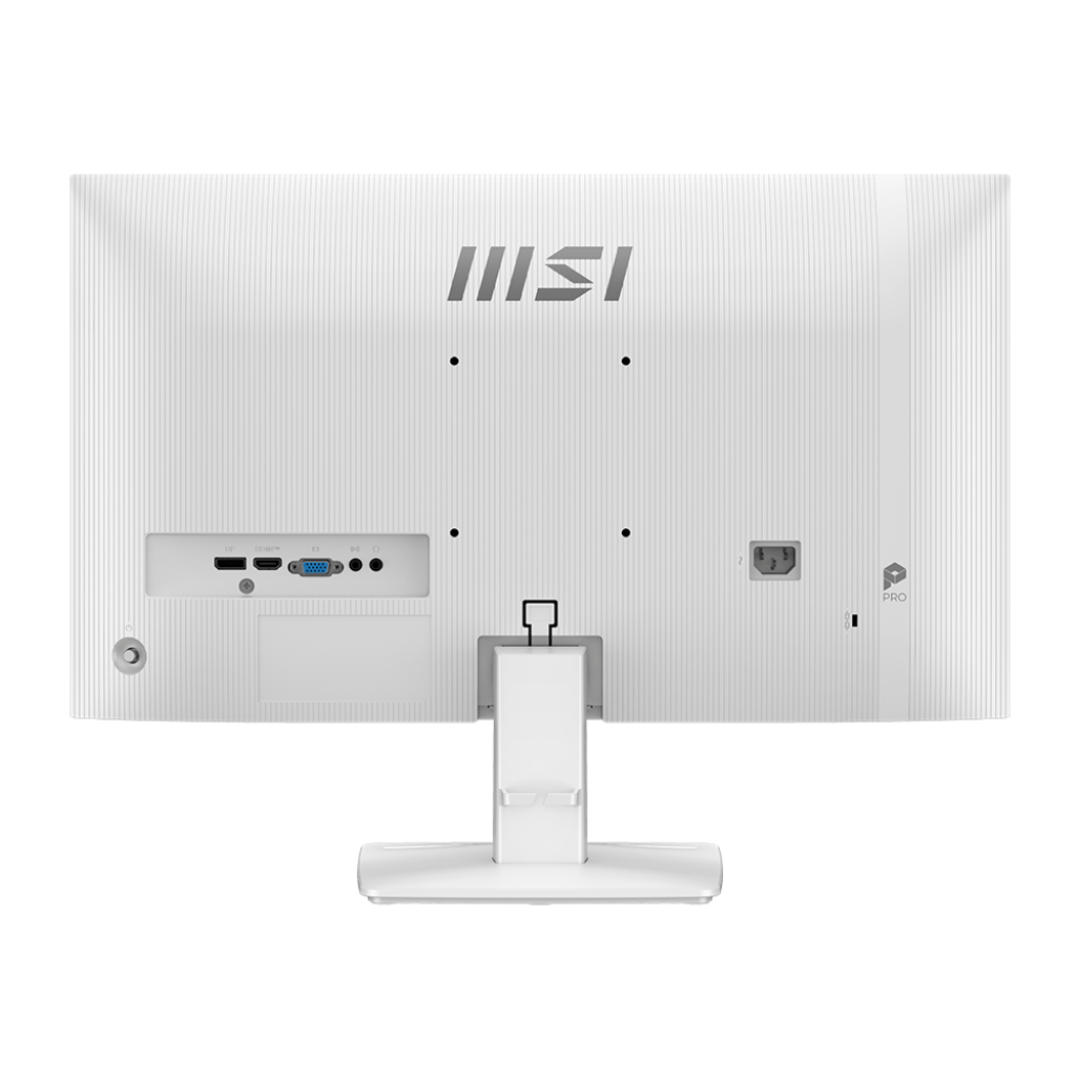 MSI Pro MP251W E2 24.5" IPS 120Hz FHD (1920x1080) 1ms (MPRT) / 4ms (GTG) Business Productivity Monitor with Tilt Adjustment (White)