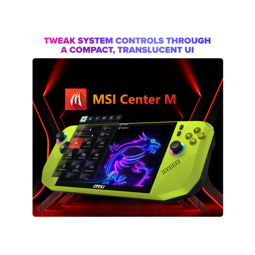 MSI Claw A8 BZ2EM-023PH (Neon Green)