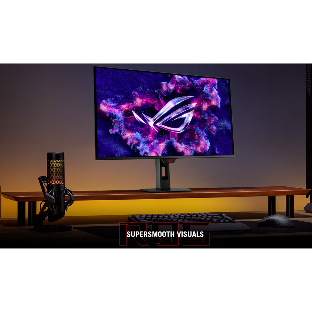 Asus ROG Strix OLED XG27ACDMS 27" QD-OLED 280Hz QHD (2560x1440) 0.03ms(GTG) Ultra Fast Gaming Monitor with Height/Tilt/Swivel/Pivot Adjustment
