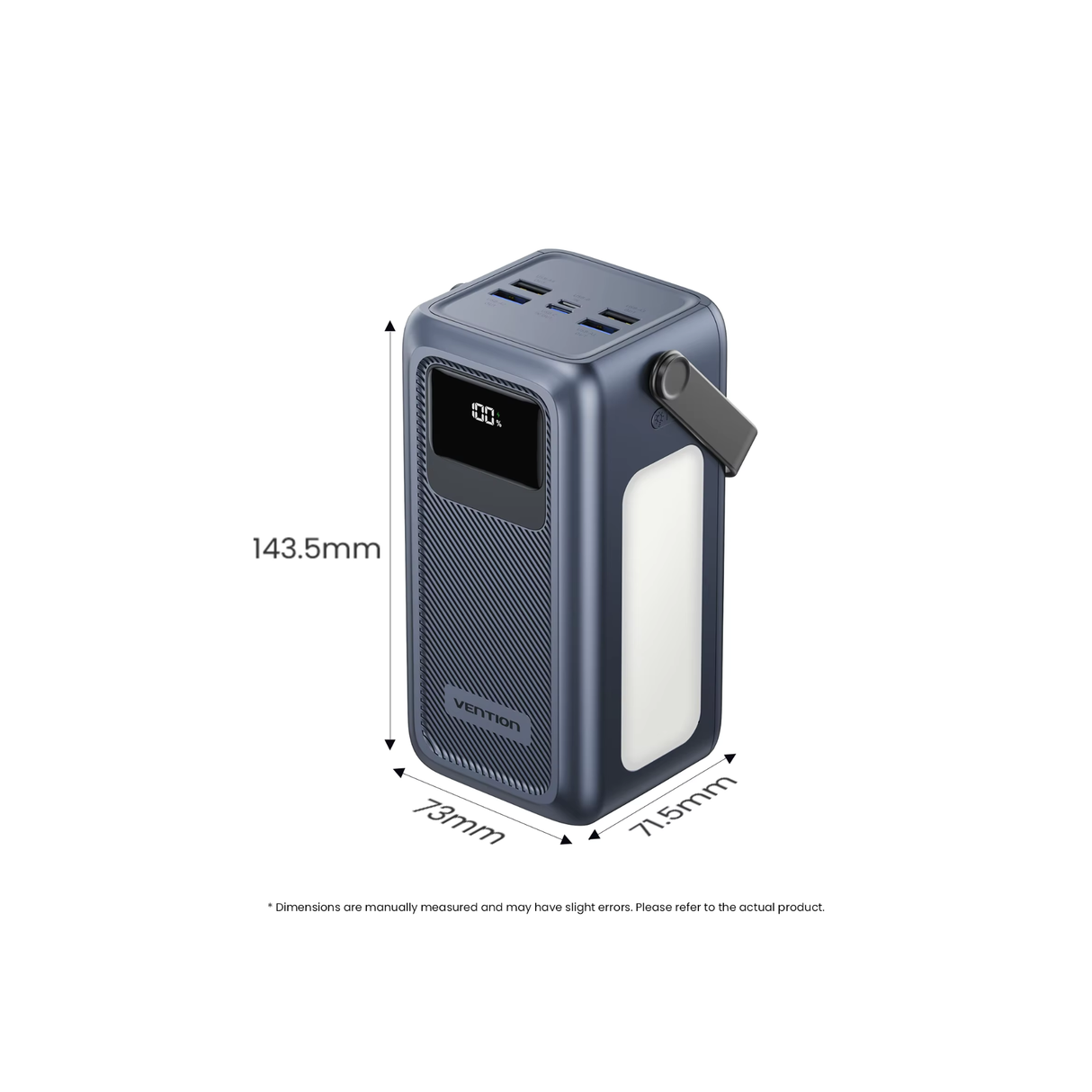 Vention FKWH0 50000mAh 22.5W USB-C/MICRO-B/USBC/USB-A LED Portable Pwer Station