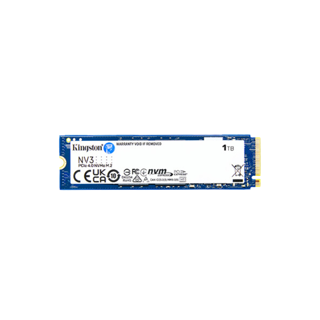 Kingston NV3 PCIe 4.0 NVMe M.2 Internal Desktop and Laptop SSD ( 1TB SNV3S/1000G - 2TB SNV3S/2000G )