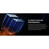 ID Cooling FROZN A620 Pro SE ARGB Black Twin Tower 2X120mm PWM CPU Cooler