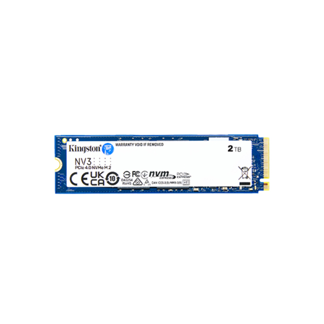 Kingston NV3 PCIe 4.0 NVMe M.2 Internal Desktop and Laptop SSD ( 1TB SNV3S/1000G - 2TB SNV3S/2000G )