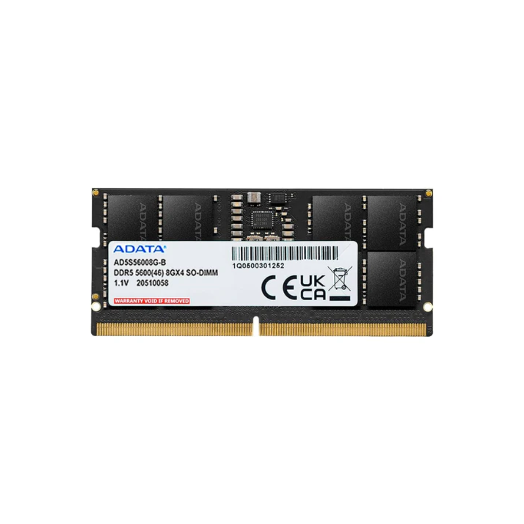 Apacer 8GB Single DDR5 5600MTs SoDimm FL.08G2C.RKH Laptop Memory
