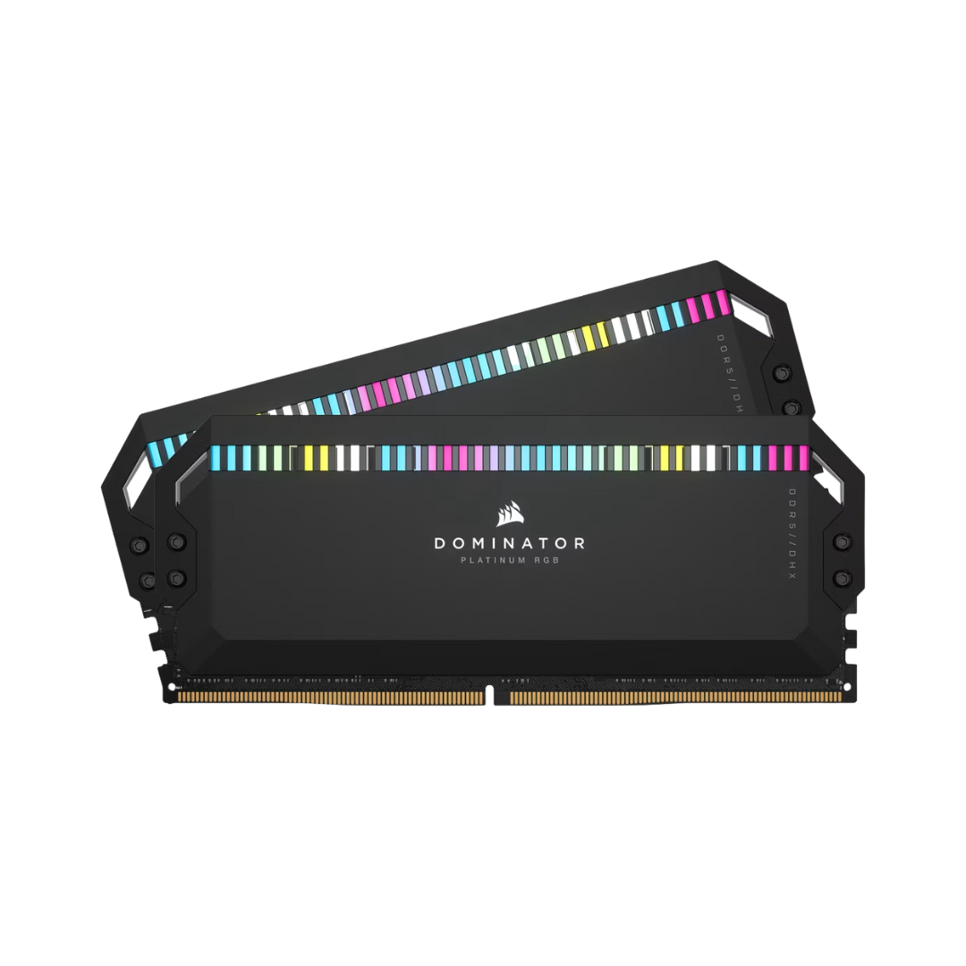 Corsair Dominator Platinum RGB 64GB 32Gx2 DDR5 6000MTs CL30 CMT64GX5M2B6000Z30