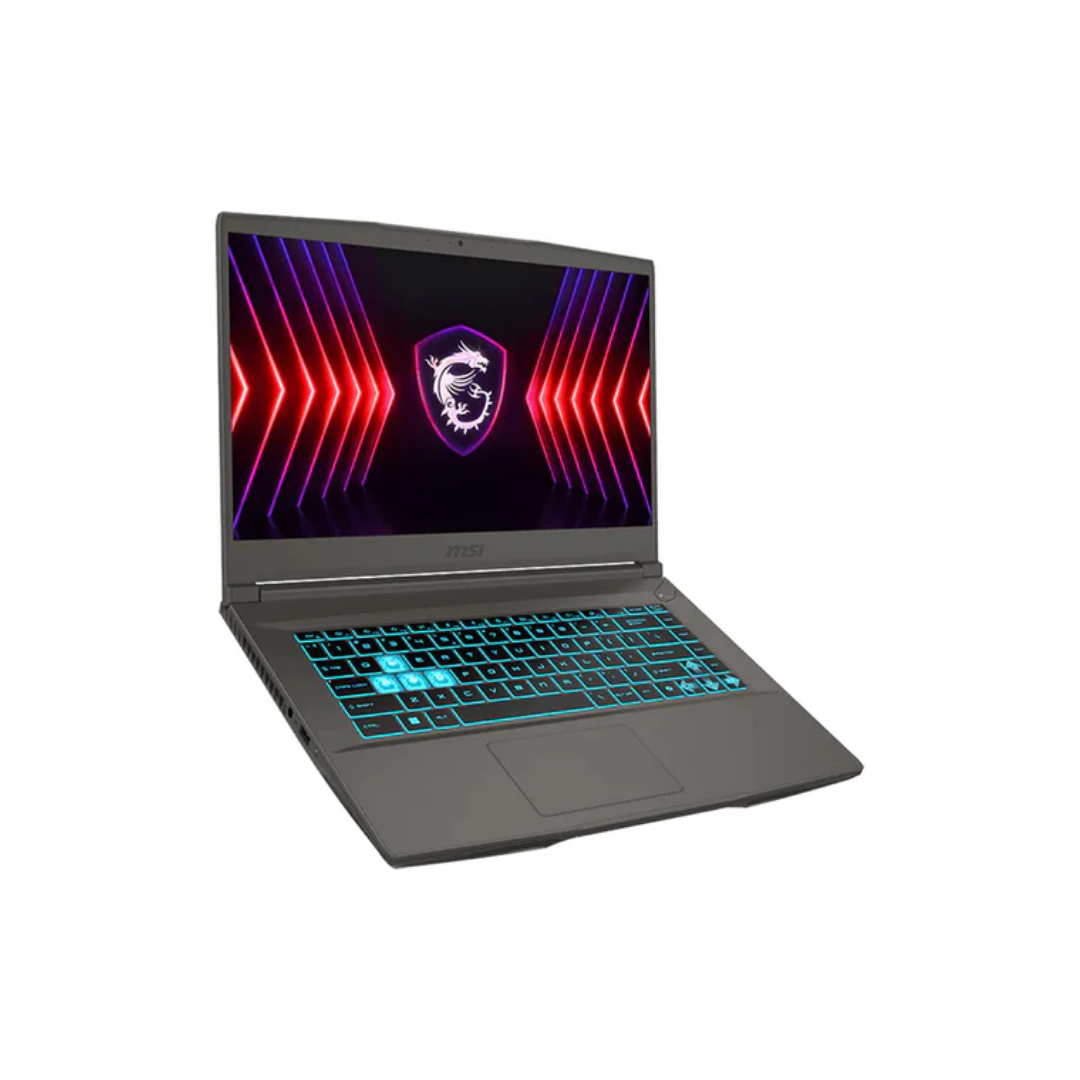 MSI Thin 15 B13UC-3474PH Gaming Laptop (Cosmos Gray) | 15.6" IPS 144Hz FHD 1920x1080 | i5-13420H | 8GB RAM | 512GB SSD | RTX 3050 | Windows 11 Home | MSI Backpack
